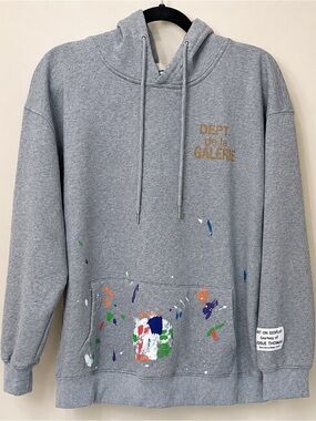 Gray Gallery Graphic Hoodie
